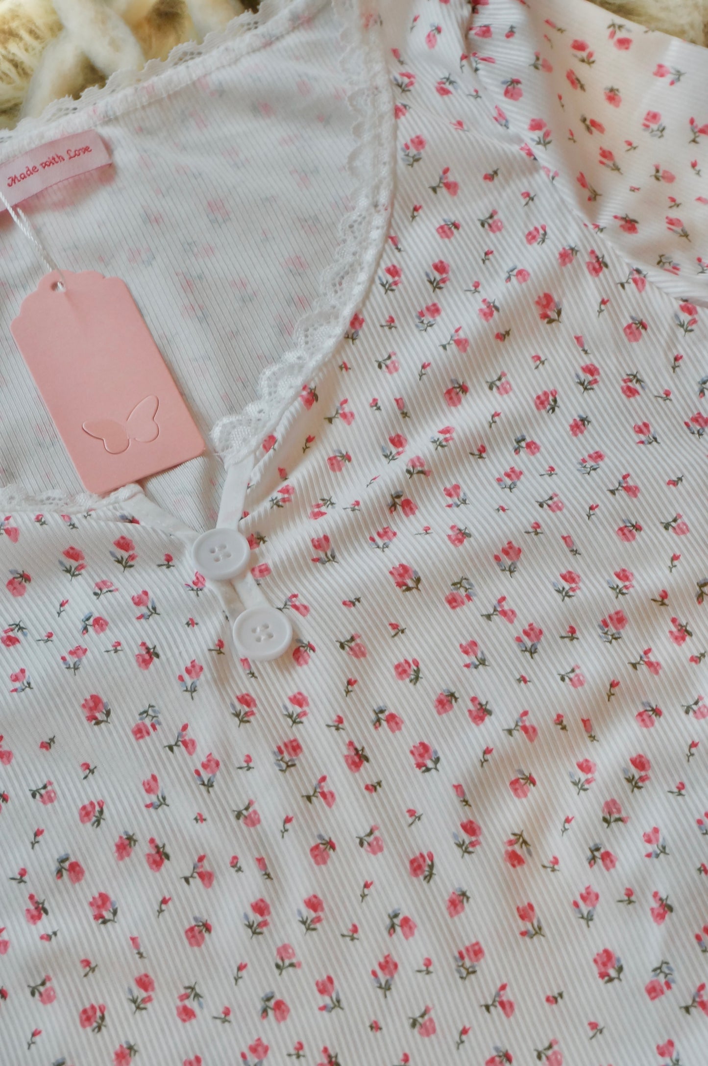 Roses and Rosè Short sleeve pyjama set