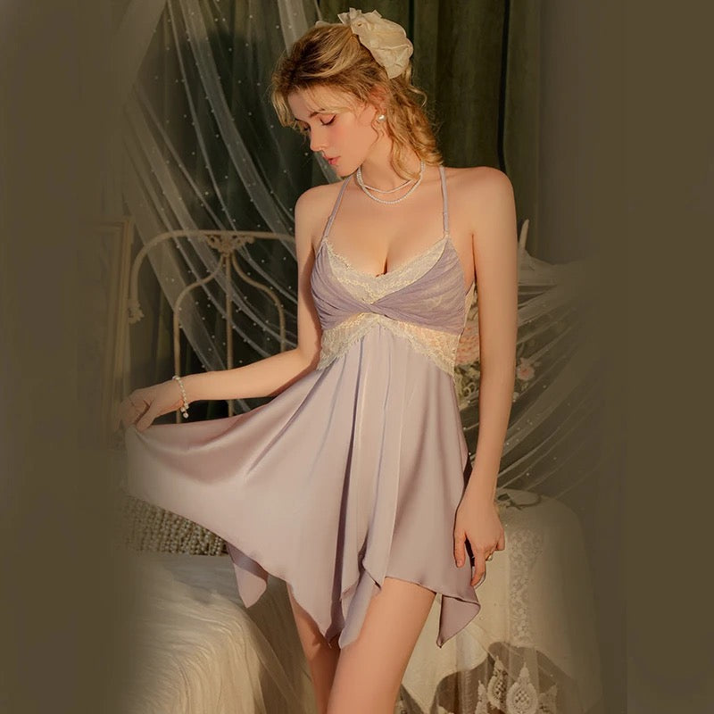 Sweet Rosé Nightdress - Purple
