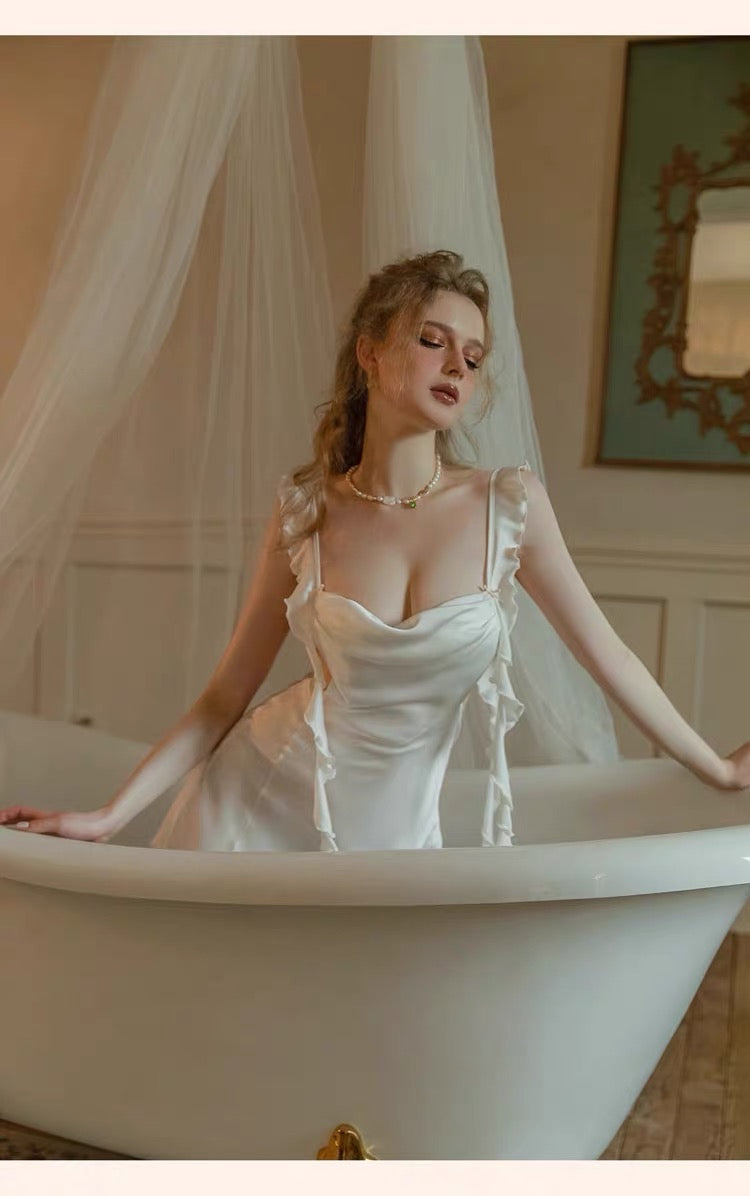 Midnight Angle Slip Dress