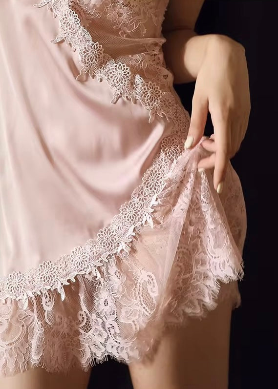 Viola Pink Slip Dress