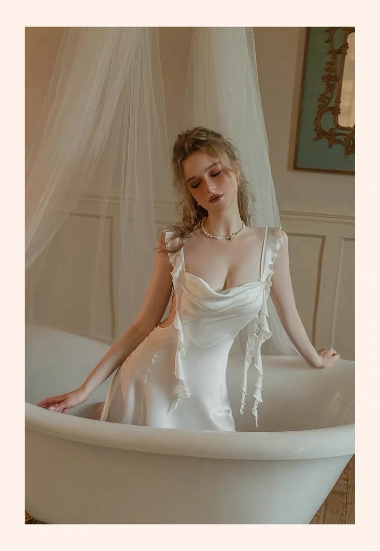 Midnight Angle Slip Dress