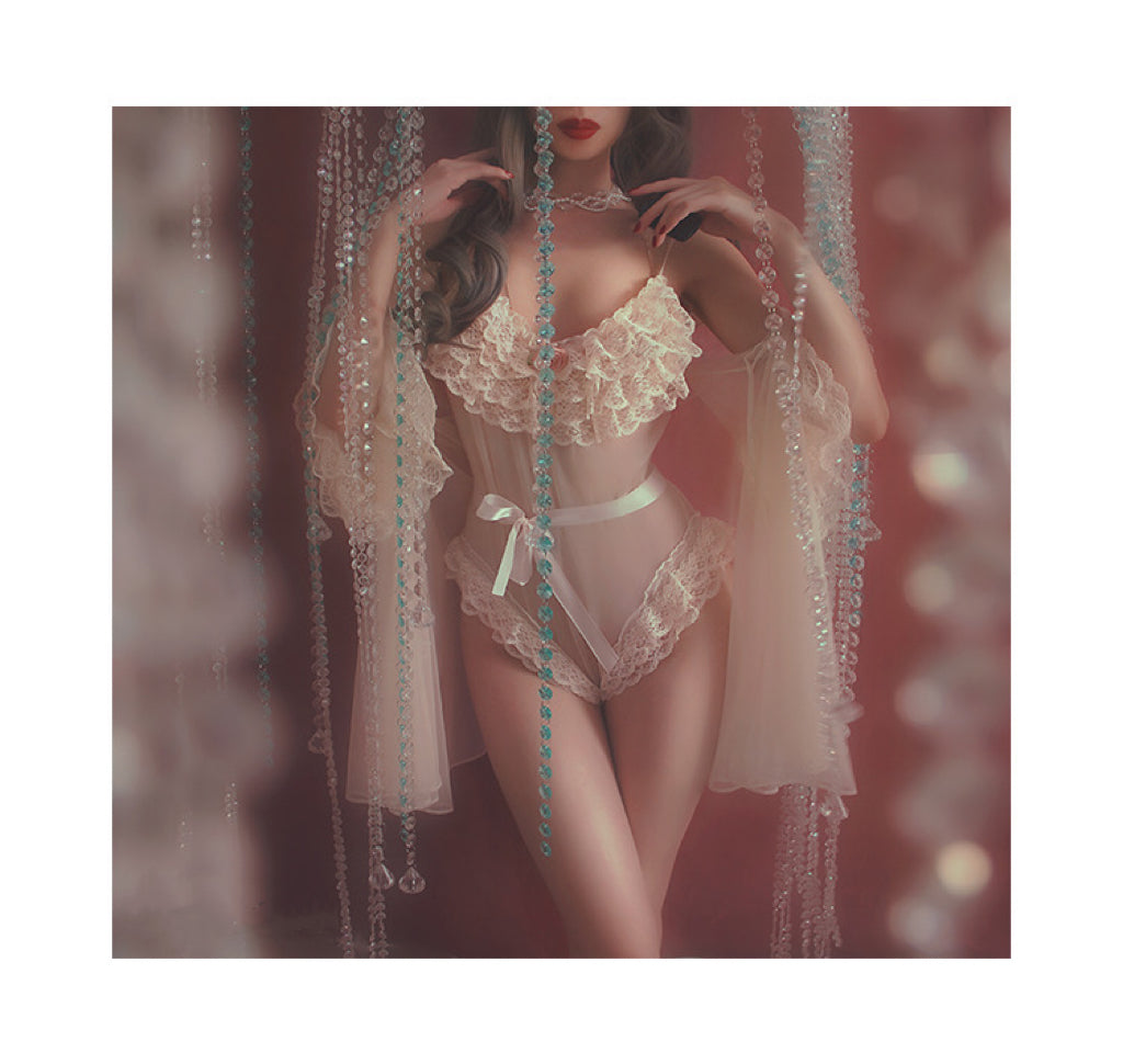 Sugar Plum Bodysuit & Robe