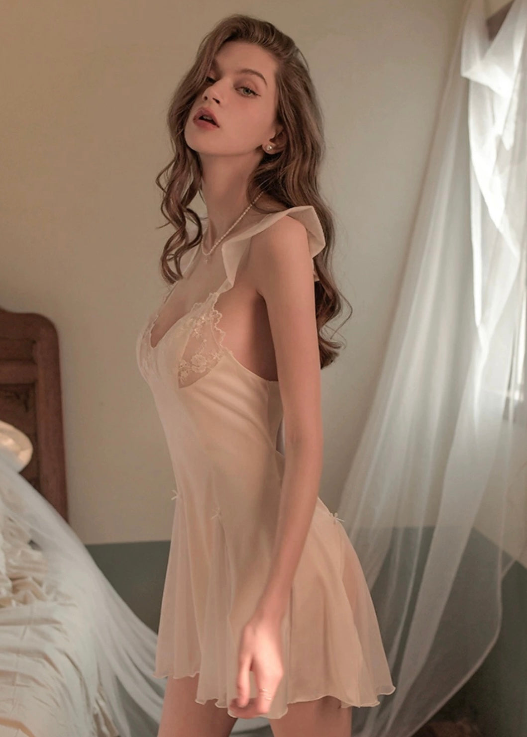 Blossom Fairy Slip Dress & Robe