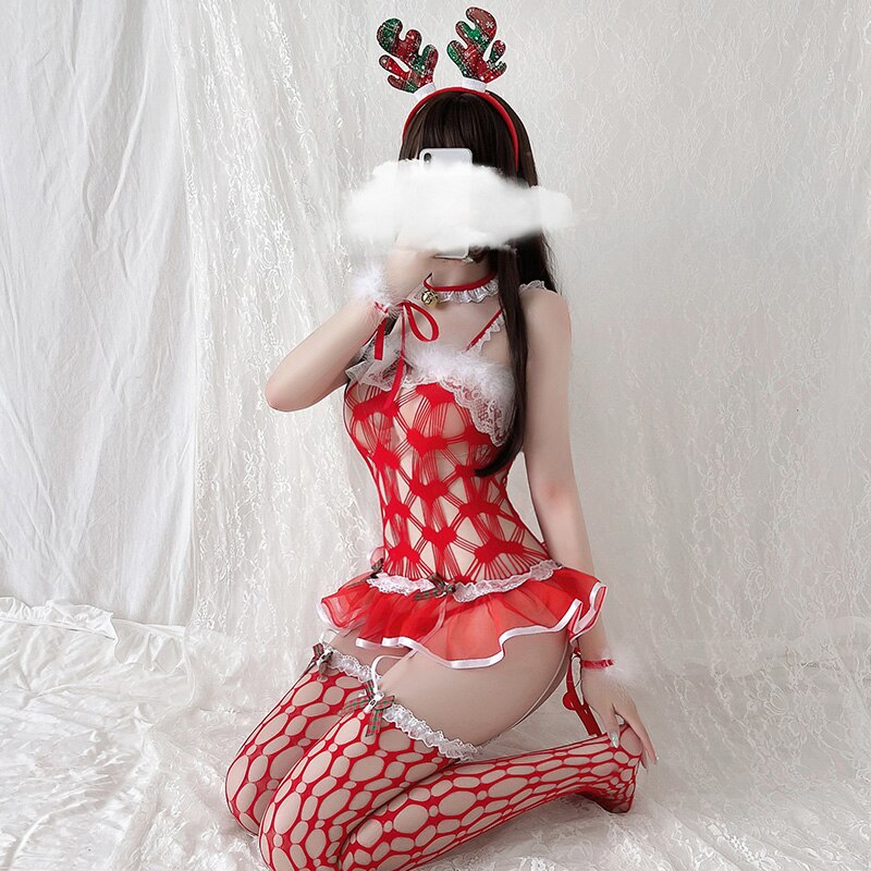 Lizzy Christmas Lace Dress
