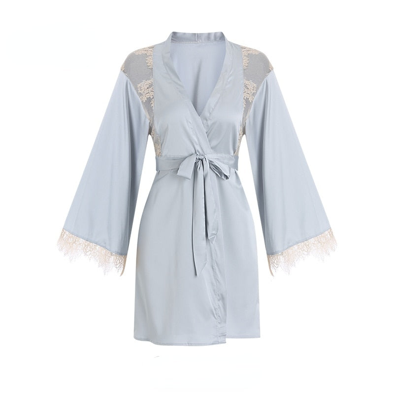 Cali Lace Bodysuit with Robe