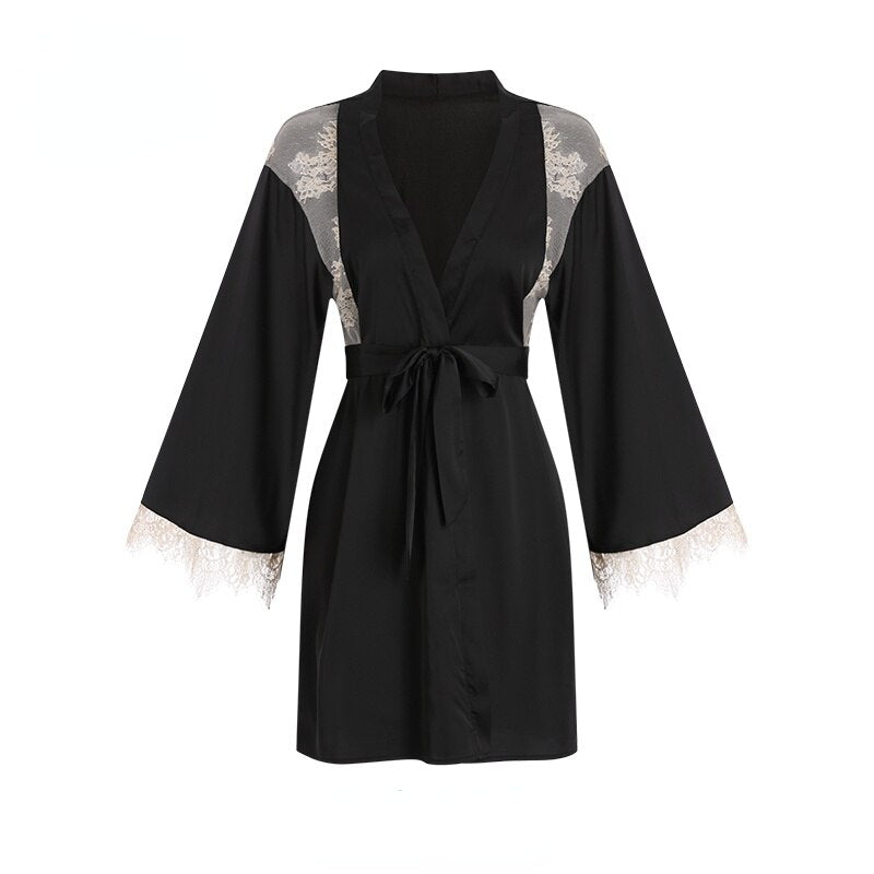 Cali Lace Bodysuit with Robe