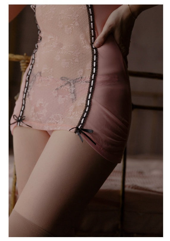 Devil Mesh Slip Dress
