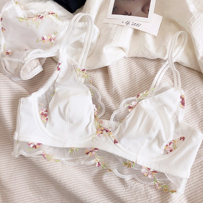 Garden Fantasy Lace Bralette set