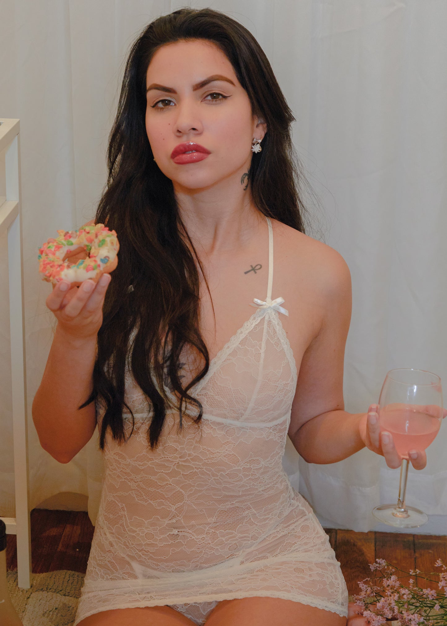 Lillie Lace Slip Dress