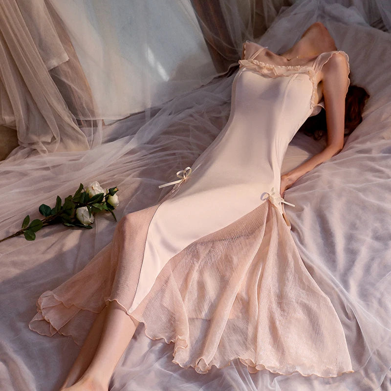 Pink Moonlight Slip Dress