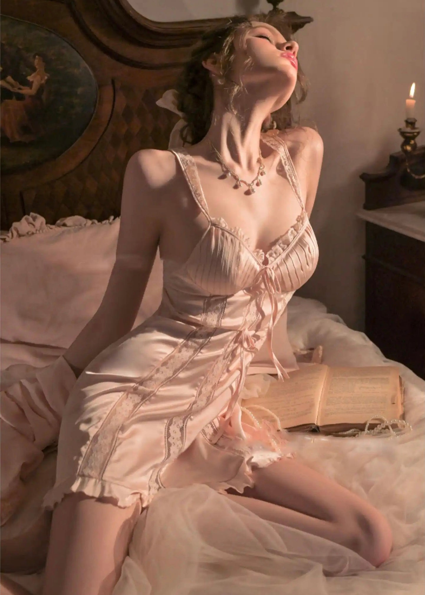 Secret Gardenia Slip Dress